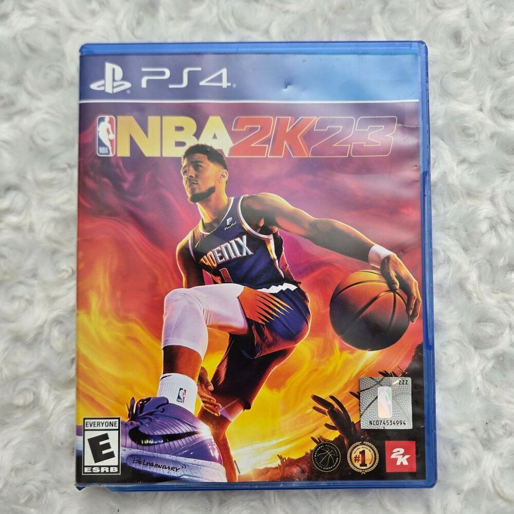 NBA 2K23 Sony PlayStation 4 PS4 Video Game 2K Sports 2022 Devin Booker Cover